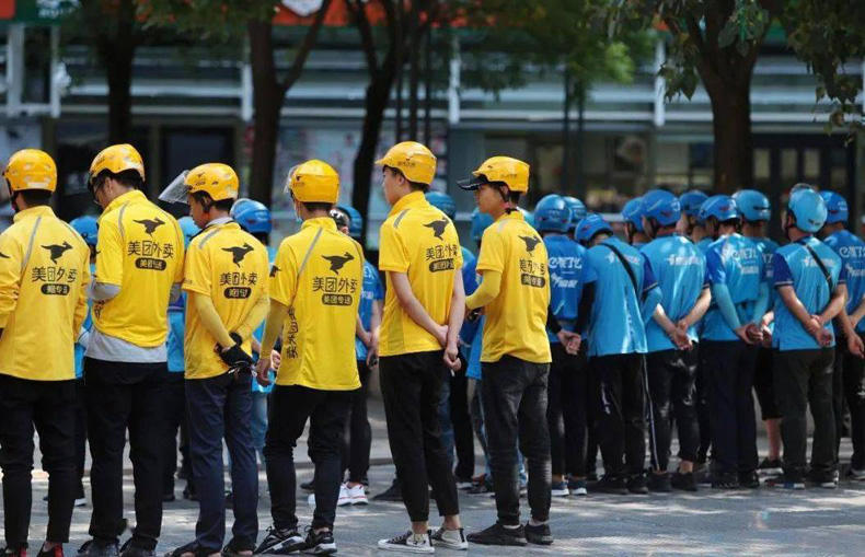记者食测四大外卖App 从地址定位到界面功能到送餐的综合评比 记者食测四大外卖App